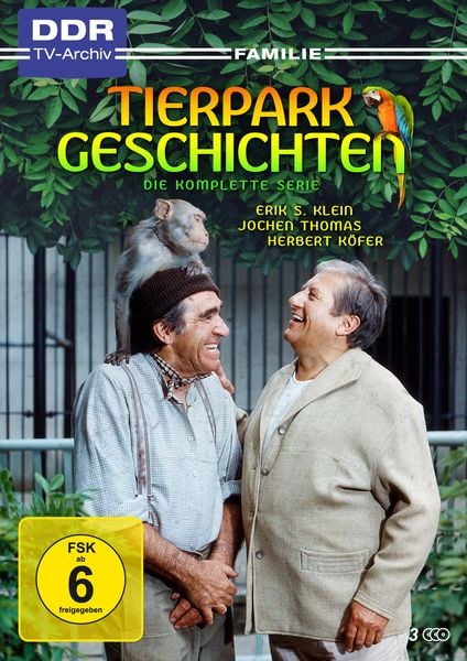 Produktbild: Tierparkgeschichten - Die komplette Serie (DDR TV-Archiv) [3 DVDs]