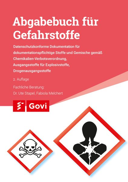 Produktbild: Abgabebuch f&uuml;r Gefahrstoffe