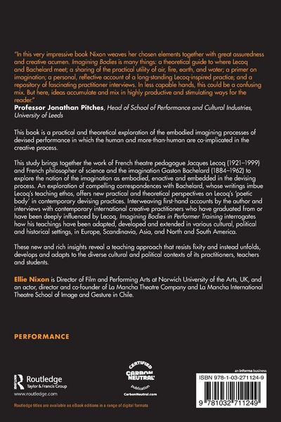 Produktbild: Imagining Bodies and Performer Training