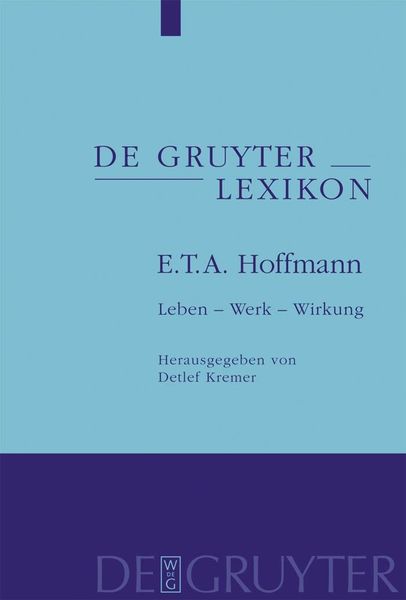 Produktbild: E. T. A. Hoffmann