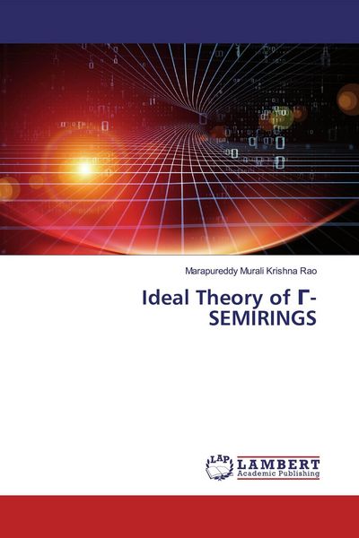Produktbild: Ideal Theory of &iquest;- SEMIRINGS