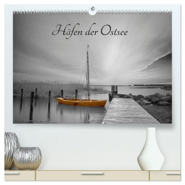 Produktbild: H&auml;fen der Ostsee (hochwertiger Premium Wandkalender 2026 DIN A2 quer), Kunstdruck in Hochglanz