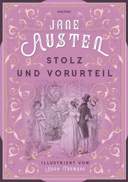 Produktbild: Jane Austen, Stolz und Vorurteil. Illustrierte Schmuckausgabe mit Goldpr&auml;gung