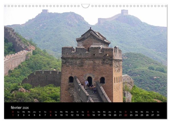 Produktbild: La Chine, Terre de merveilles (Calendrier mural 2026 DIN A3 vertical), CALVENDO calendrier mensuel