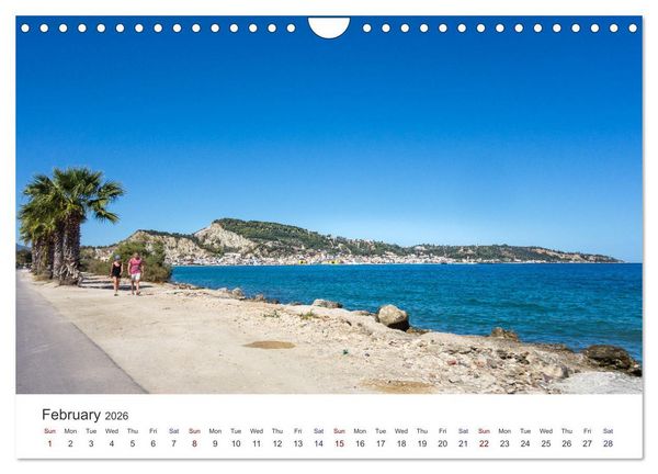 Produktbild: Zakynthos - the Lovely Island (Wall Calendar 2026 DIN A4 landscape), CALVENDO 12 Month Wall Calendar