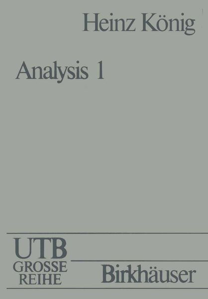 Produktbild: Analysis I