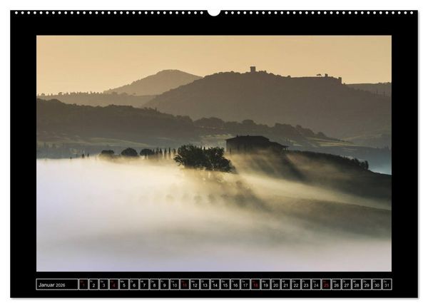 Produktbild: Toskana - Die Magie des Val d'Orcia (Wandkalender 2026 DIN A2 quer), CALVENDO Monatskalender