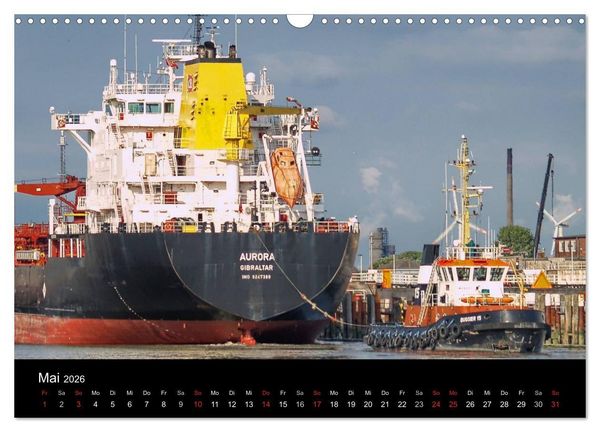 Produktbild: Hafenarbeiter (Wandkalender 2026 DIN A3 quer), CALVENDO Monatskalender