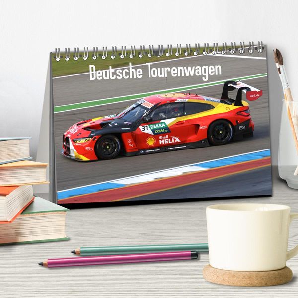 Produktbild: Deutsche Tourenwagen (Tischkalender 2025 DIN A5 quer), CALVENDO Monatskalender