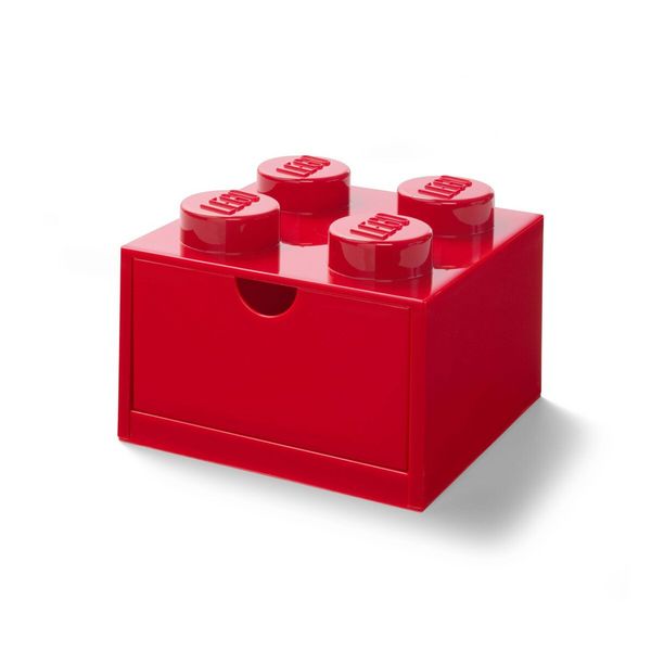 Produktbild: LEGO&reg; Schubladenelement 4 Noppen Rot