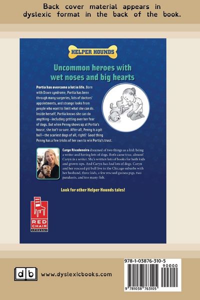 Produktbild: Penny Helps Portia Face Her Fears [Dyslexia-friendly edition]
