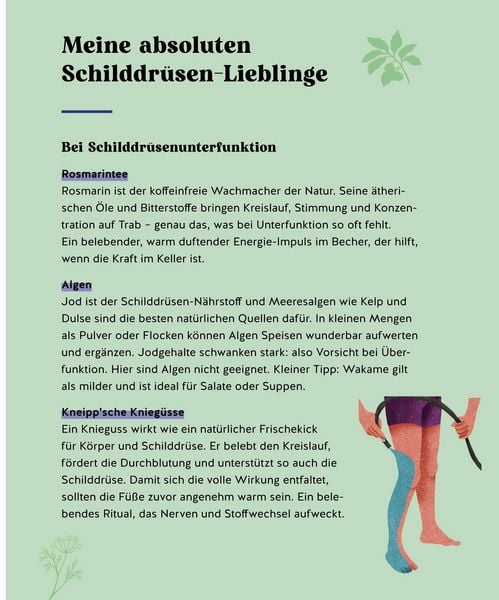 Produktbild: Meine Gesundheitsretter aus der Natur f&uuml;r eine starke Schilddr&uuml;se