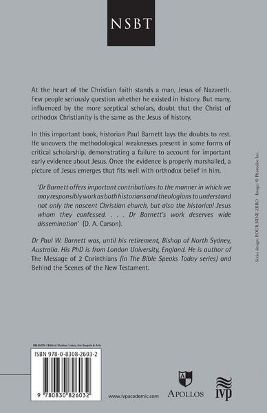 Produktbild: Jesus and the Logic of History