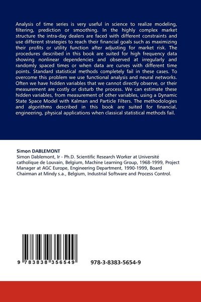 Produktbild: Forecasting of High Frequency Financial Time Series