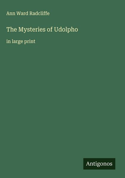 Produktbild: The Mysteries of Udolpho