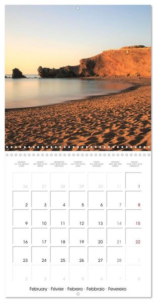 Produktbild: H&eacute;rault Cap d'Agde (Calendrier mural carr&eacute; 2026 30x30 cm) Calendrier double avec une page pour vos prises de notes