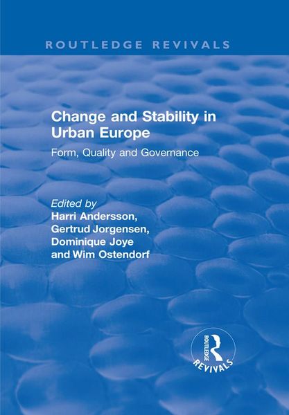 Produktbild: Change and Stability in Urban Europe