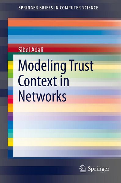 Produktbild: Modeling Trust Context in Networks