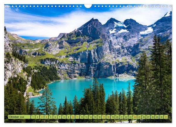 Produktbild: Alpentraum Kandersteg (Wandkalender 2026 DIN A3 quer), CALVENDO Monatskalender
