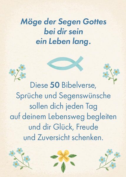Produktbild: Segensw&uuml;nsche f&uuml;r dich
