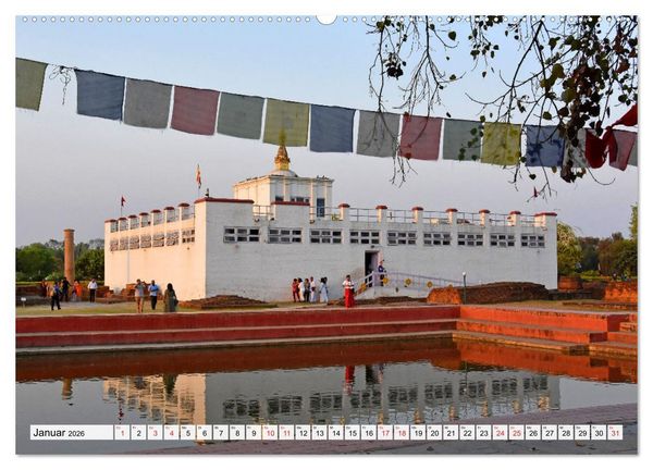 Produktbild: Das TERAI, Nepals fruchtbare Tiefebene (Wandkalender 2026 DIN A2 quer), CALVENDO Monatskalender