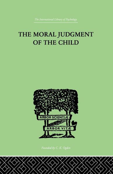 Produktbild: The Moral Judgment Of The Child
