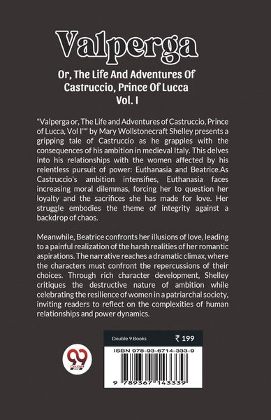 Produktbild: Valperga Or, The Life And Adventures Of Castruccio, Prince Of Lucca Vol. I