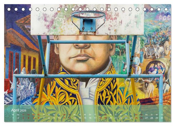 Produktbild: Entdecke Nicaragua (Tischkalender 2026 DIN A5 quer), CALVENDO Monatskalender