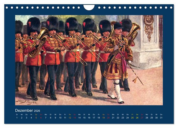 Produktbild: Historisches London von 1888 bis 1918 (Wandkalender 2026 DIN A4 quer), CALVENDO Monatskalender