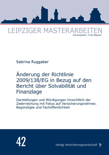 Produktbild: &Auml;nderung der Richtlinie 2009/138/EG in Bezug auf den Bericht &uuml;ber Solvabilit&auml;t und Finanzlage