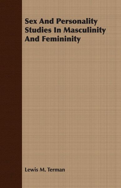 Produktbild: Sex And Personality Studies In Masculinity And Femininity