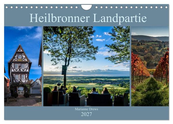 Produktbild: Heilbronner Landpartie (Wandkalender 2027 DIN A4 quer), CALVENDO Monatskalender