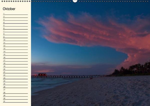 Produktbild: Immerw&auml;hrender Geburtstagskalender &ndash; Beautiful Sunsets (Wandkalender immerw&auml;hrend DIN A2 quer)