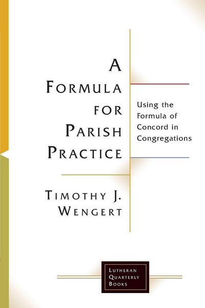 Produktbild: A Formula for Parish Practice