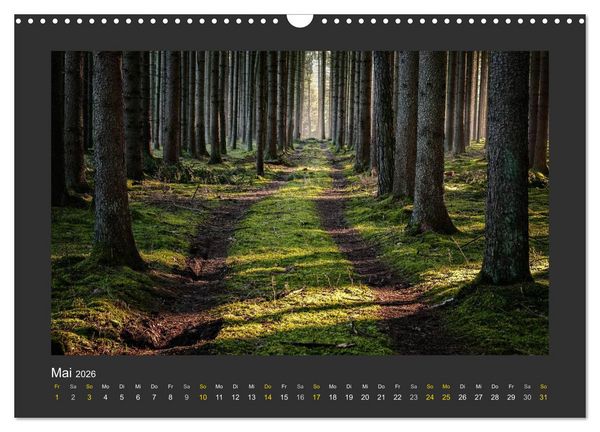 Produktbild: Poesie der Natur (Wandkalender 2026 DIN A3 quer), CALVENDO Monatskalender