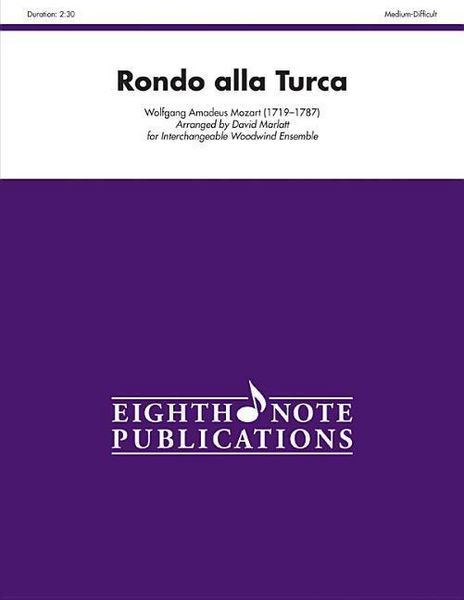Produktbild: Mozart, W: Rondo Alla Turca