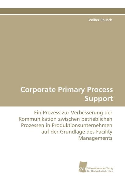 Produktbild: Corporate Primary Process Support