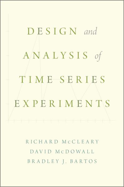 Produktbild: Design and Analysis of Time Series Experiments
