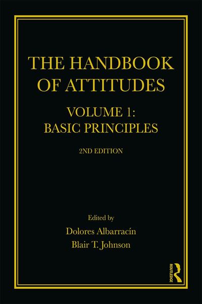 Produktbild: The Handbook of Attitudes, Volume 1: Basic Principles