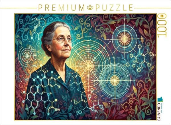 CALVENDO Puzzle Dorothy Hodgkin (1910-1994) | 1000 Teile Lege-Größe 64x48cm Foto-Puzzle für glückliche Stunden