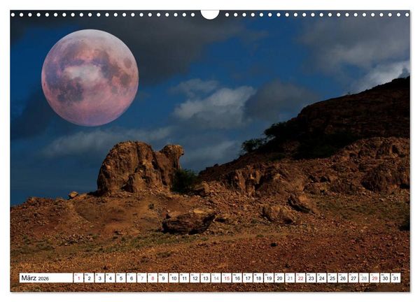 Produktbild: Tr&auml;ume im Mondlicht (Wandkalender 2026 DIN A3 quer), CALVENDO Monatskalender