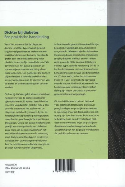 Produktbild: Dichter bij diabetes