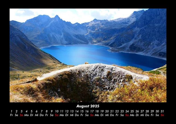 Produktbild: Naturlandschaften 2025 Fotokalender DIN A3