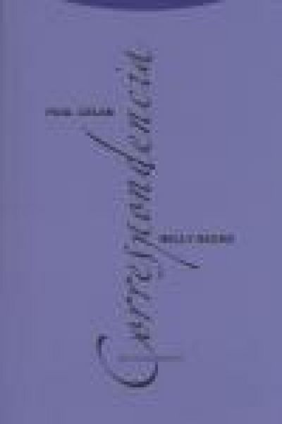 Produktbild: Paul Celan-Nelly Sachs, correspondencia