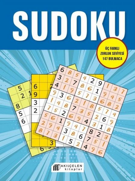 Produktbild: Sudoku - &Uuml;c Farkli Zorluk Seviyesi 147 Bulmaca