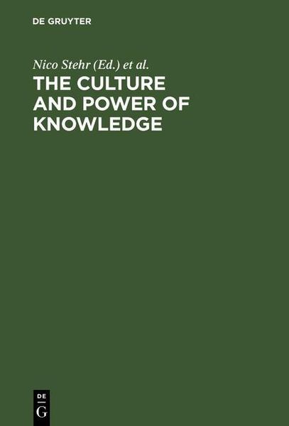 Produktbild: The Culture and Power of Knowledge
