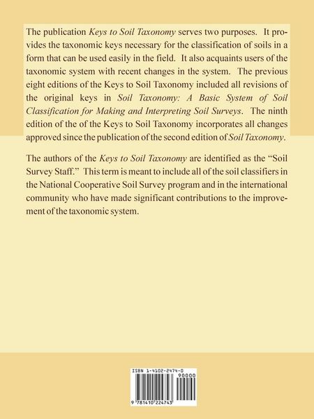 Produktbild: Keys to Soil Taxonomy