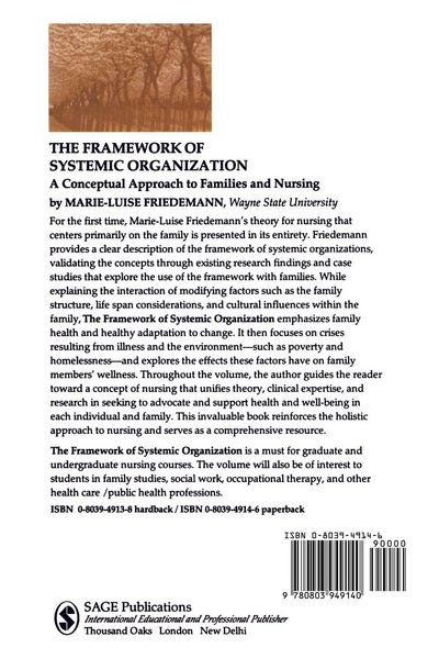 Produktbild: The Framework of Systemic Organization