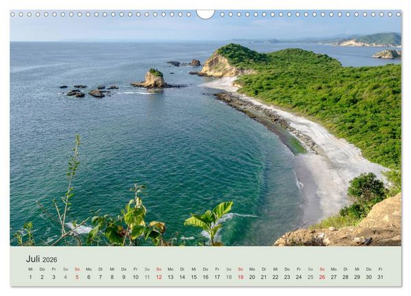 Produktbild: Kalender Traumstr&auml;nde 2026 (Wandkalender 2026 DIN A3 quer), CALVENDO Monatskalender