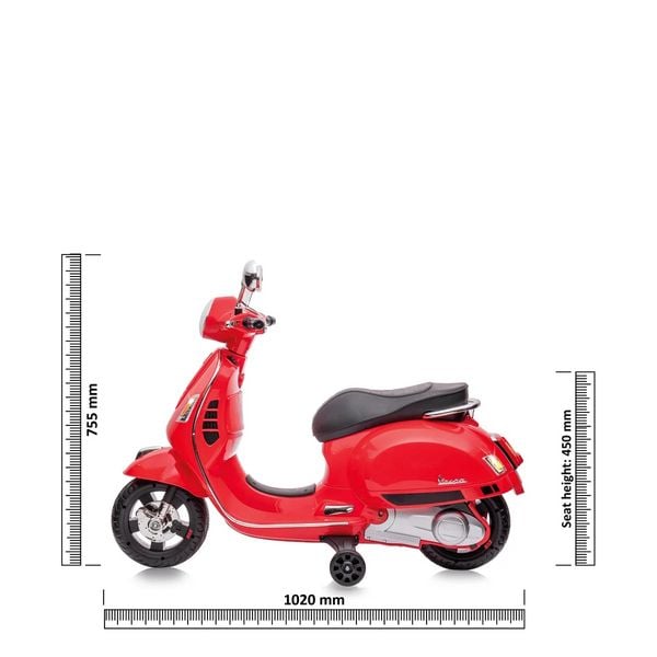 Produktbild: Ride-on Vespa GTS 125 rot Li-Power 12.6